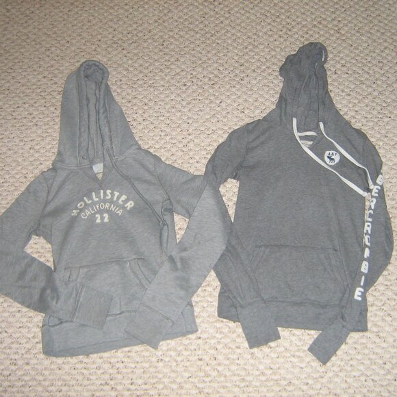 hollister hoodie and a+f hoodie shirt - Picture 1 of 7